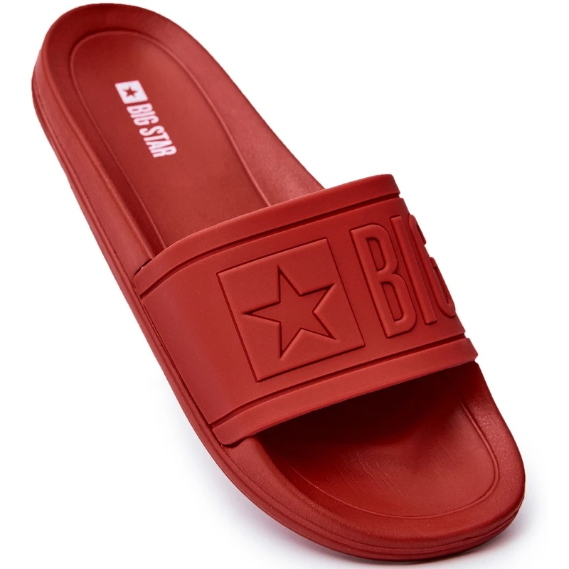 Chaussons Homme Big Star Caoutchouc Rouge DD174689 – Image 5