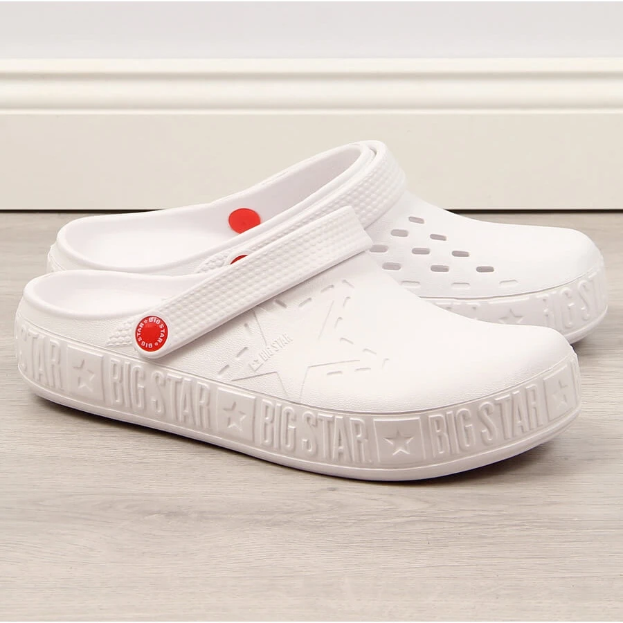 Chaussons Homme Kroks Blanc Big Star II175003 Blanche – Image 2