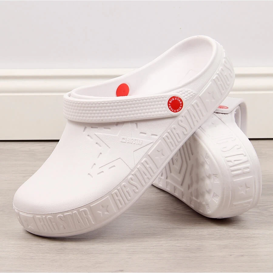 Chaussons Homme Kroks Blanc Big Star II175003 Blanche – Image 3