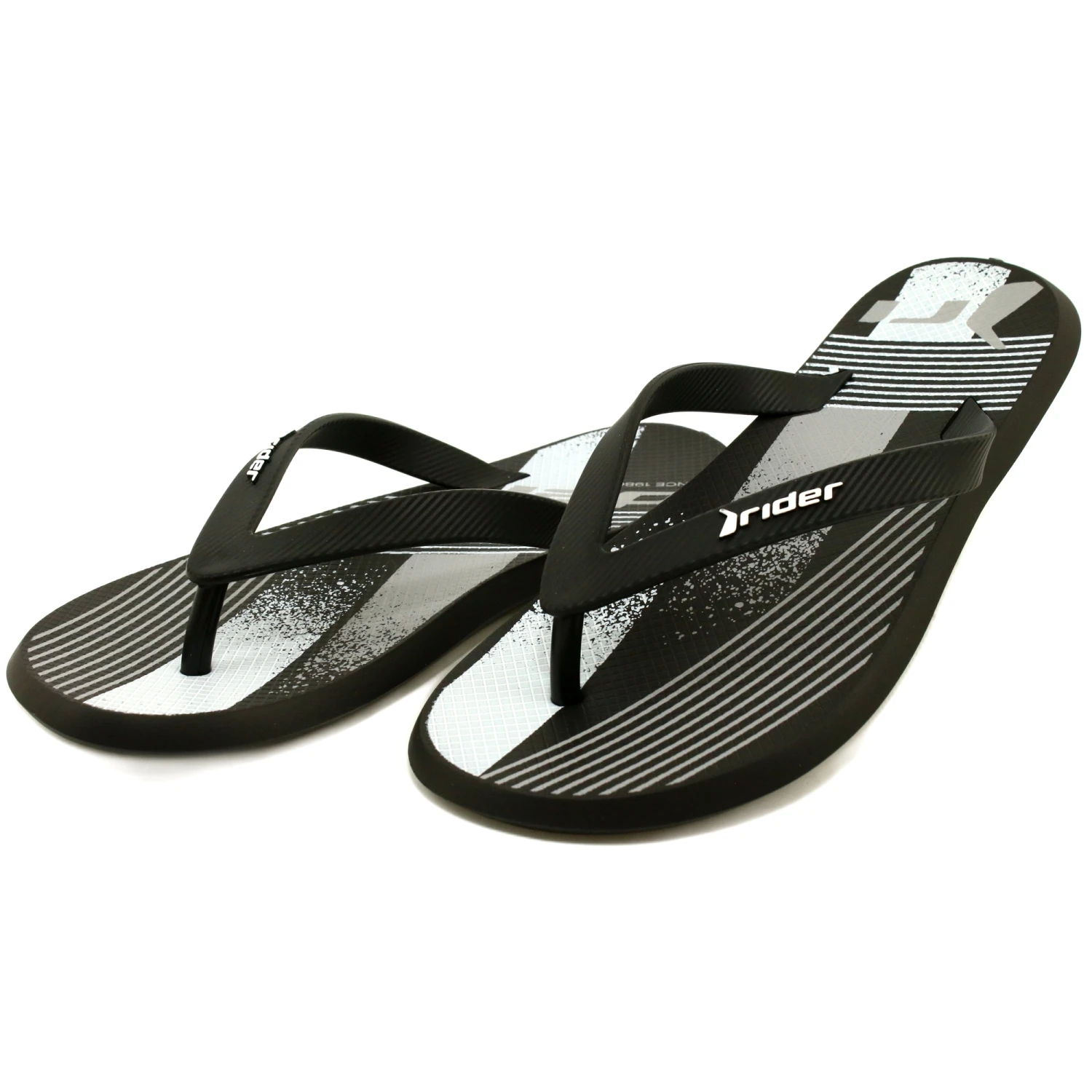 Chaussons Homme Rider 83419 AH973 Noir/Blanc Blanche Le Noir – Image 4