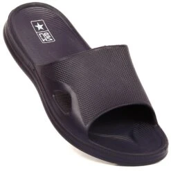 Chaussons Mousse Bleu Marine Homme NEWS