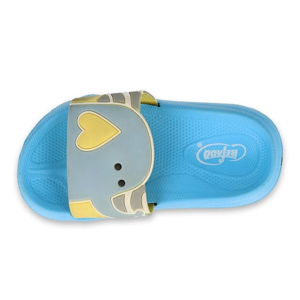 Chaussons Mousse Enfant Befado - Bleu 152X002 Gris Jaune – Image 2