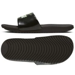 Chaussons Nike Kawa Slide Jr DD3242 001 Le Noir
