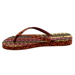 Chaussons Sem Igual Pop Tongs Ipanema 26627 25903 Brun Orange Multicolore