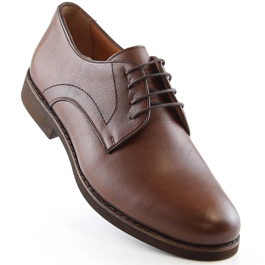 Chaussures à Lacets Homme En Cuir Marron T.Sokolski W21-903 Brun