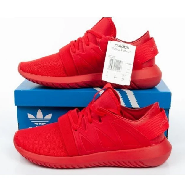 Chaussures Adidas Tubular Viral M S75913 Rouge – Image 9