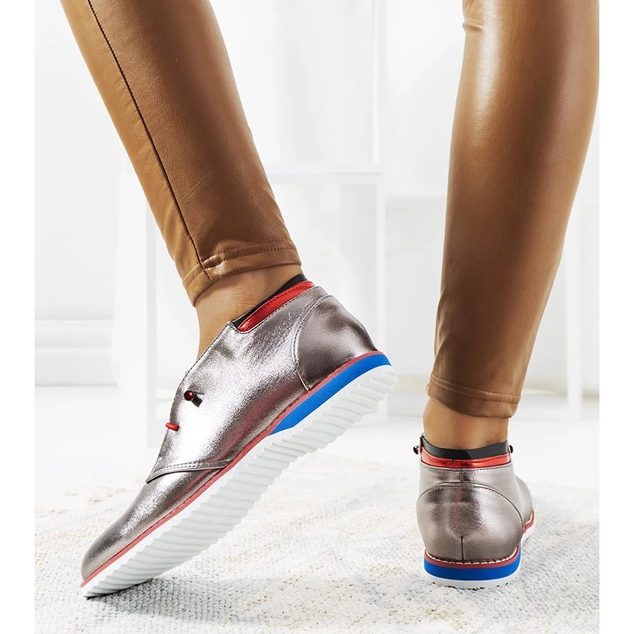 Chaussures Argentées Pour Femmes De Reyes – Image 2