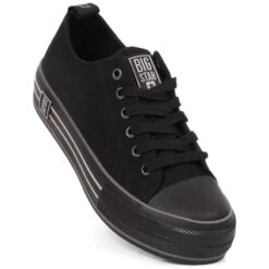 Chaussures, Baskets Big Star W LL274184 INT1823C Le Noir
