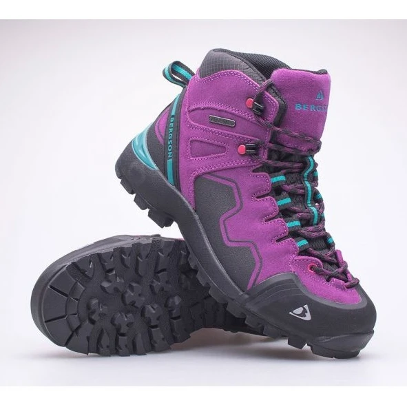 Chaussures Bergson Nyika Violet High Stx W BRG00026