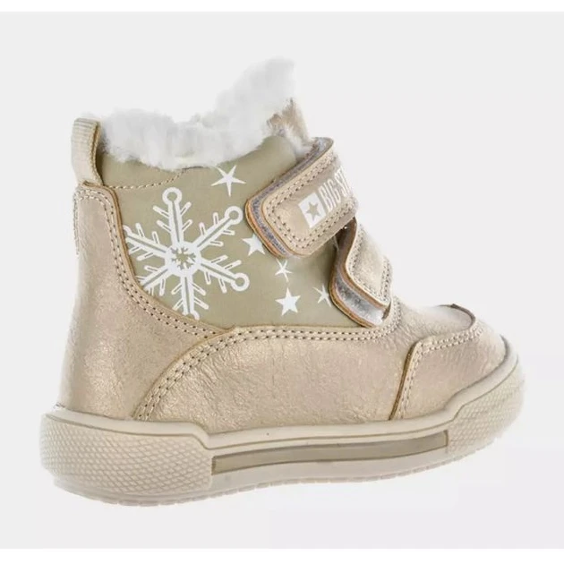 Chaussures, Bottes De Neige Big Star Jr. KK374189 Beige D'or – Image 3