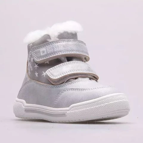 Chaussures, Bottes De Neige Big Star Jr. KK374190 Argent Gris