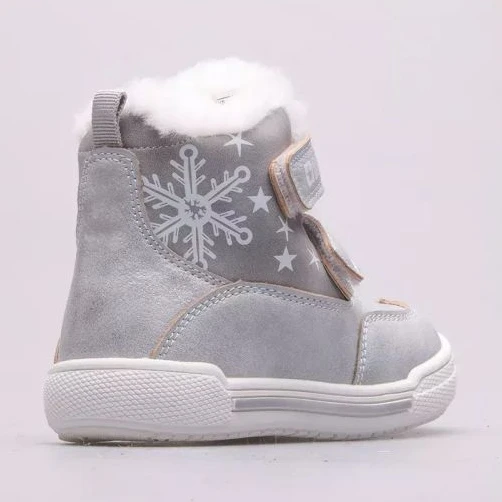 Chaussures, Bottes De Neige Big Star Jr. KK374190 Argent Gris – Image 3