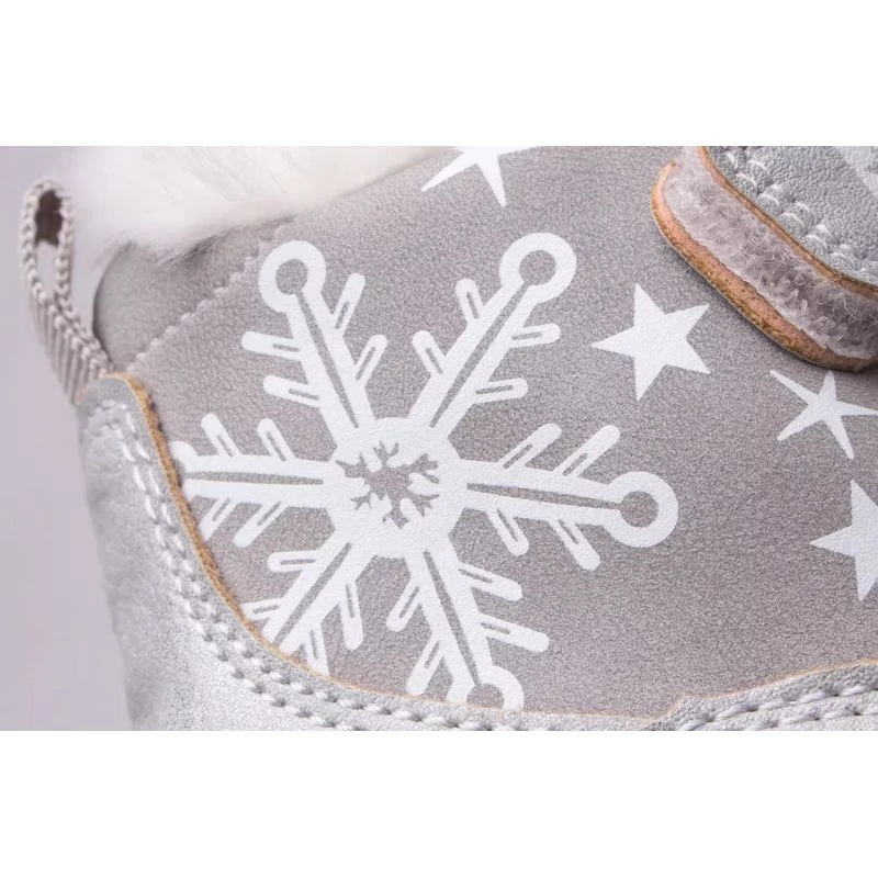 Chaussures, Bottes De Neige Big Star Jr. KK374190 Argent Gris – Image 4
