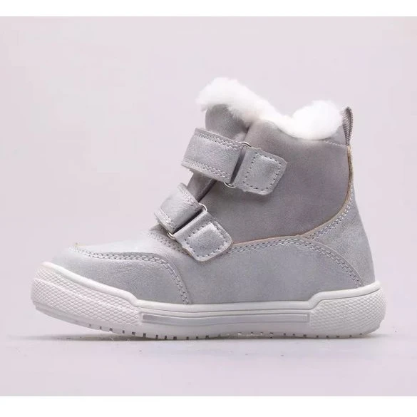 Chaussures, Bottes De Neige Big Star Jr. KK374190 Argent Gris – Image 5