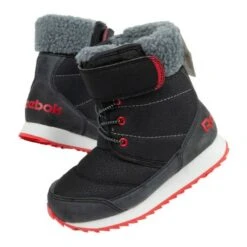 Chaussures, Bottes De Neige Reebok Snow Prime Jr AR2710 Le Noir Bleu