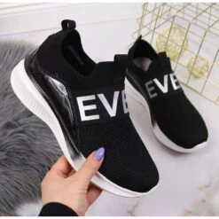 Chaussures Chaussettes à Enfiler Vinceza W JAN122A Noir Le Noir