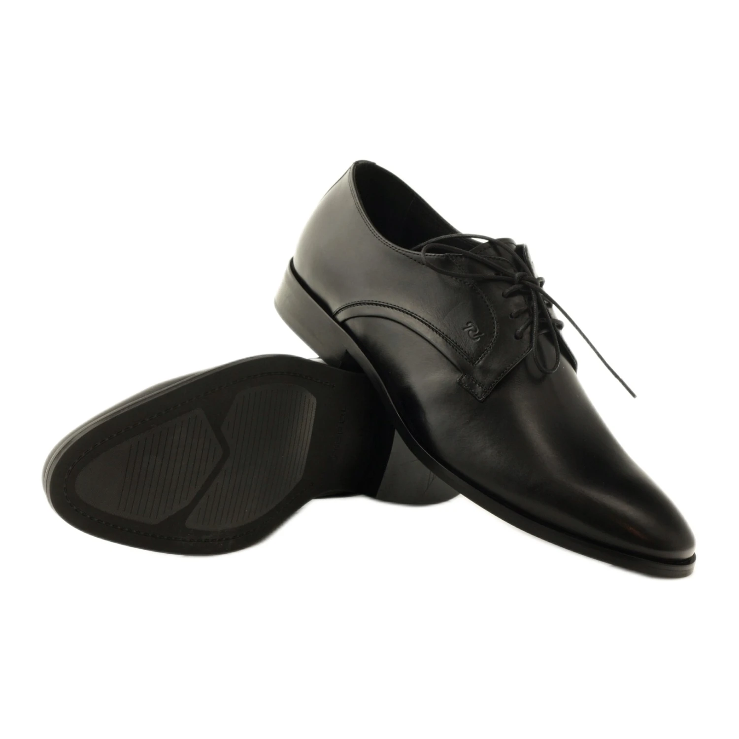 Chaussures Classiques Pour Hommes Pilpol 1329 Noir Le Noir – Image 3
