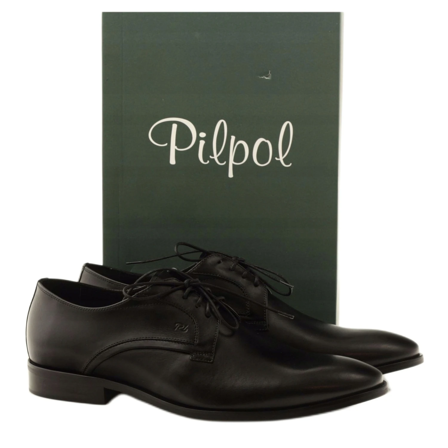 Chaussures Classiques Pour Hommes Pilpol 1329 Noir Le Noir – Image 4