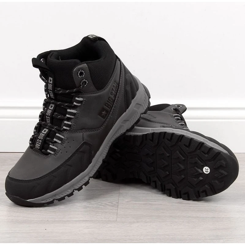 Chaussures De Randonnée Big Star M INT1624A Grises