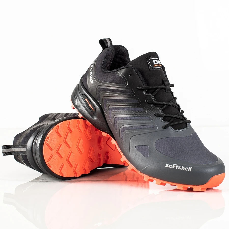 Chaussures De Randonnée DK Le Noir Gris – Image 2