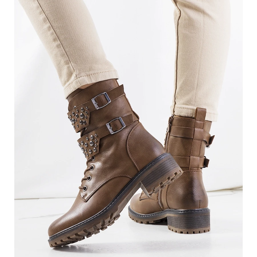 Chaussures De Randonnée Femme Menez Marron Brun – Image 2