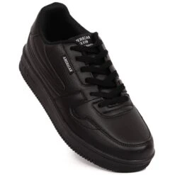 Chaussures De Sport à Lacets American Club 57/23 Noires Le Noir
