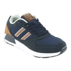 Chaussures De Sport American Club BS10 Bleu Marine Brun