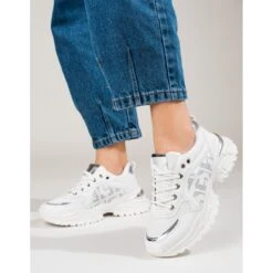 Chaussures De Sport Blanches Confortables Shelovet