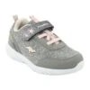 Chaussures De Sport Légères KangaROOS 02051 Gris Rose Argent
