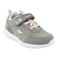 Chaussures De Sport Légères KangaROOS 02051 Gris Rose Argent