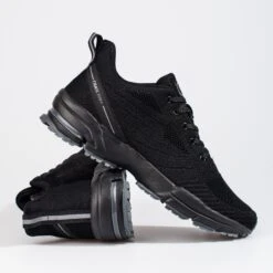 Chaussures De Sport Noires Pour Hommes Avec Une Semelle épaisse De DK Le Noir