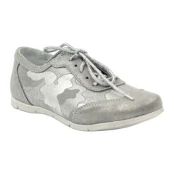 Chaussures De Sport Nouées Ren But Argent Gris