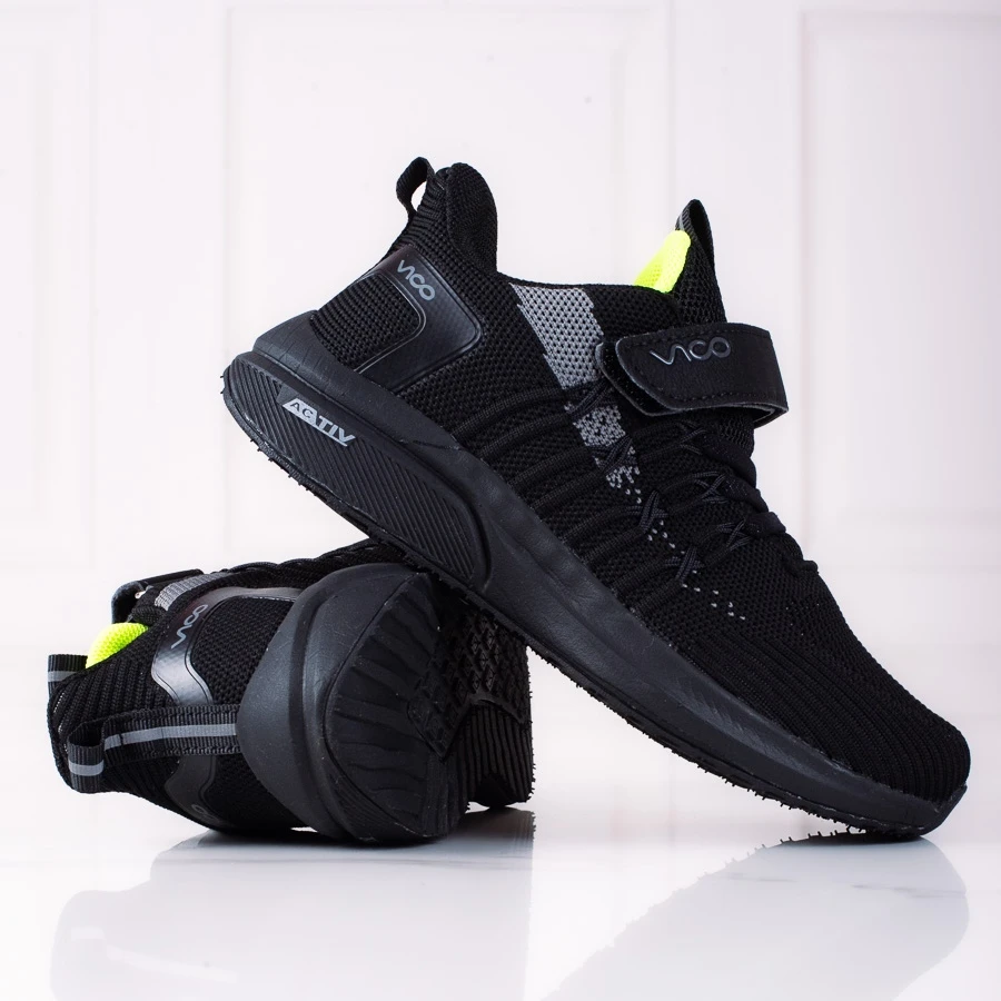 Chaussures De Sport Pour Enfants Vico, Noir Clair Le Noir