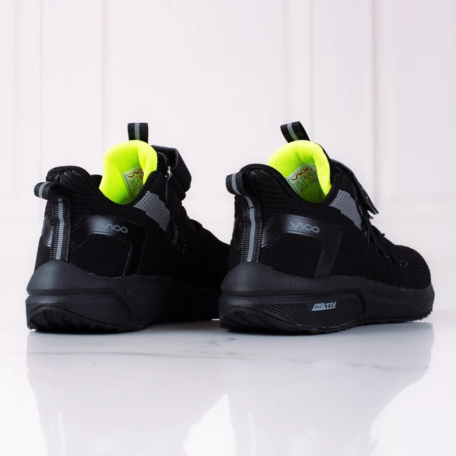 Chaussures De Sport Pour Enfants Vico, Noir Clair Le Noir – Image 2