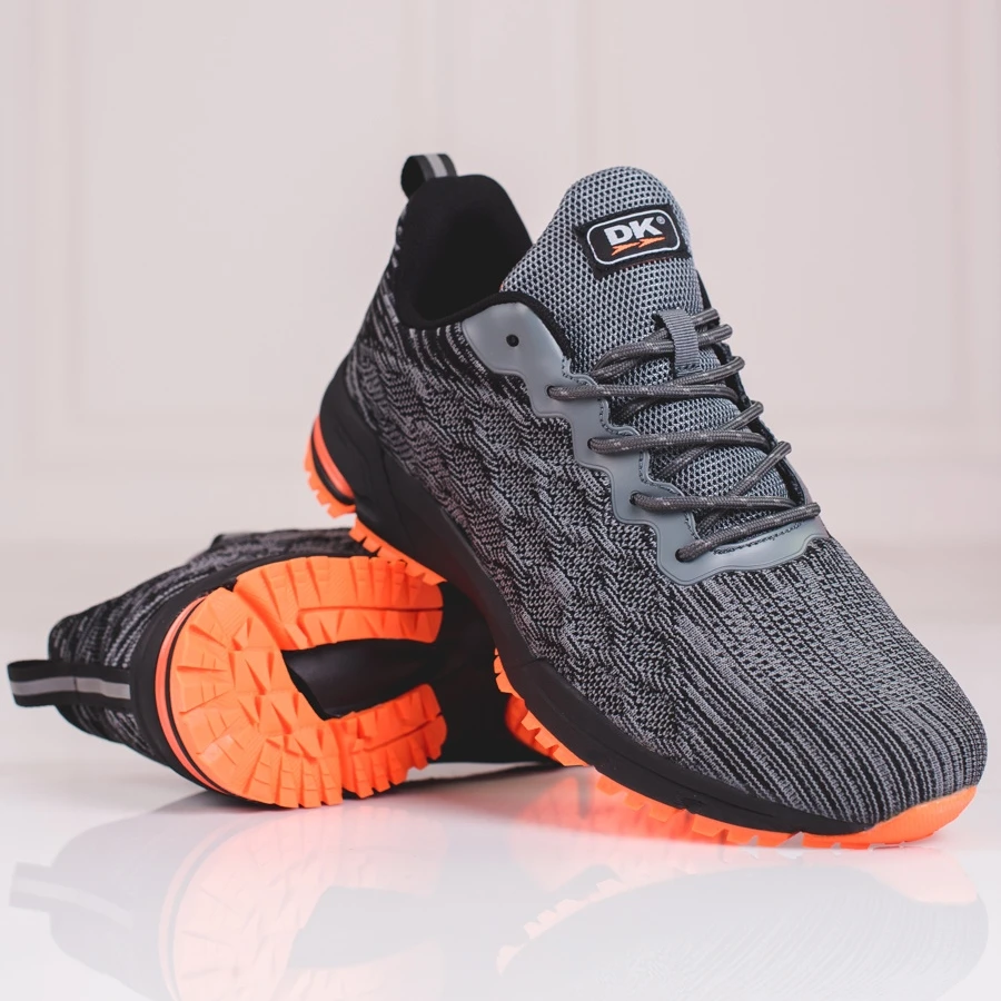 Chaussures De Sport Pour Hommes Gris DK Le Noir