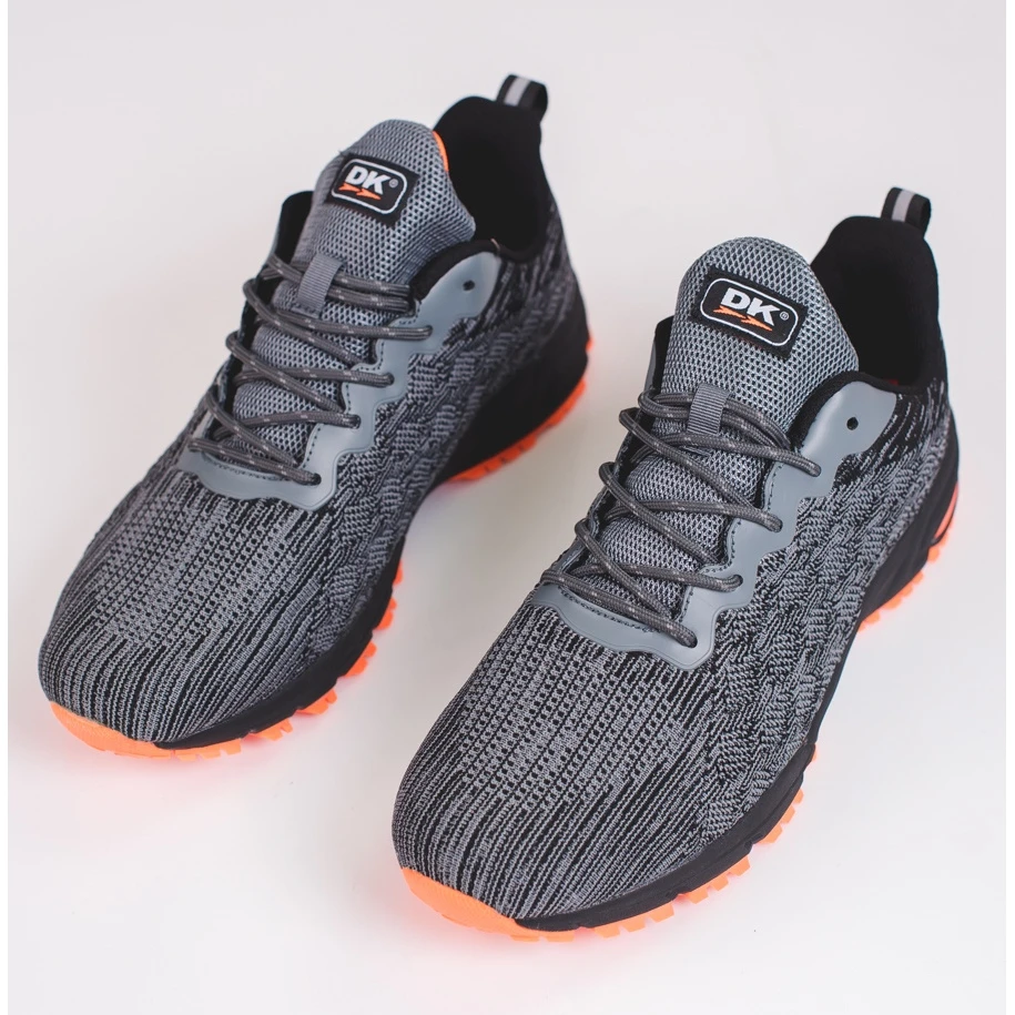 Chaussures De Sport Pour Hommes Gris DK Le Noir – Image 2