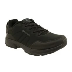 Chaussures De Sport Trekking Softshell Homme McBraun Noires Le Noir