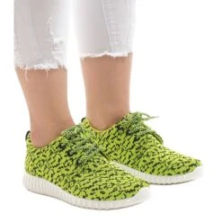 Chaussures De Sport Vertes JX-65