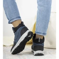 Chaussures De Trekking Big Star Ivanna Bleu Marine Le Noir