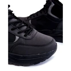 Chaussures De Trekking Chaudes Pour Hommes Cross Jeans KK1R4031C Noir Le Noir