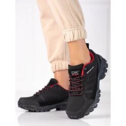 Chaussures De Trekking Confortables Pour Femmes DK Le Noir