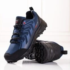 Chaussures De Trekking Dk Homme Softshell Bleu Le Noir