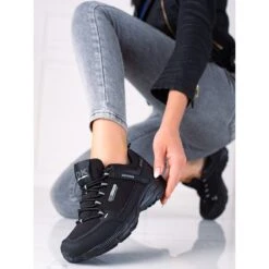 Chaussures De Trekking En Plein Air Le Noir