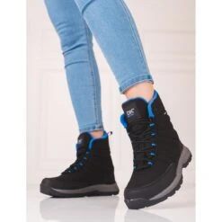 Chaussures De Trekking Hautes Femme DK Aquaproof Le Noir