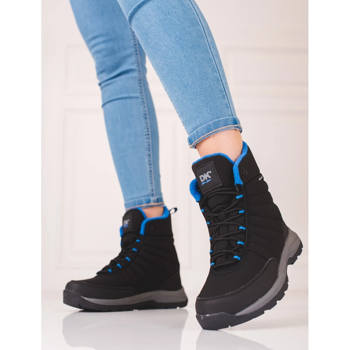 Chaussures De Trekking Hautes Femme DK Aquaproof Le Noir