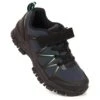 Chaussures De Trekking Pour Enfants Imperméables Avec Velcro Bleu Marine American Club Le Noir