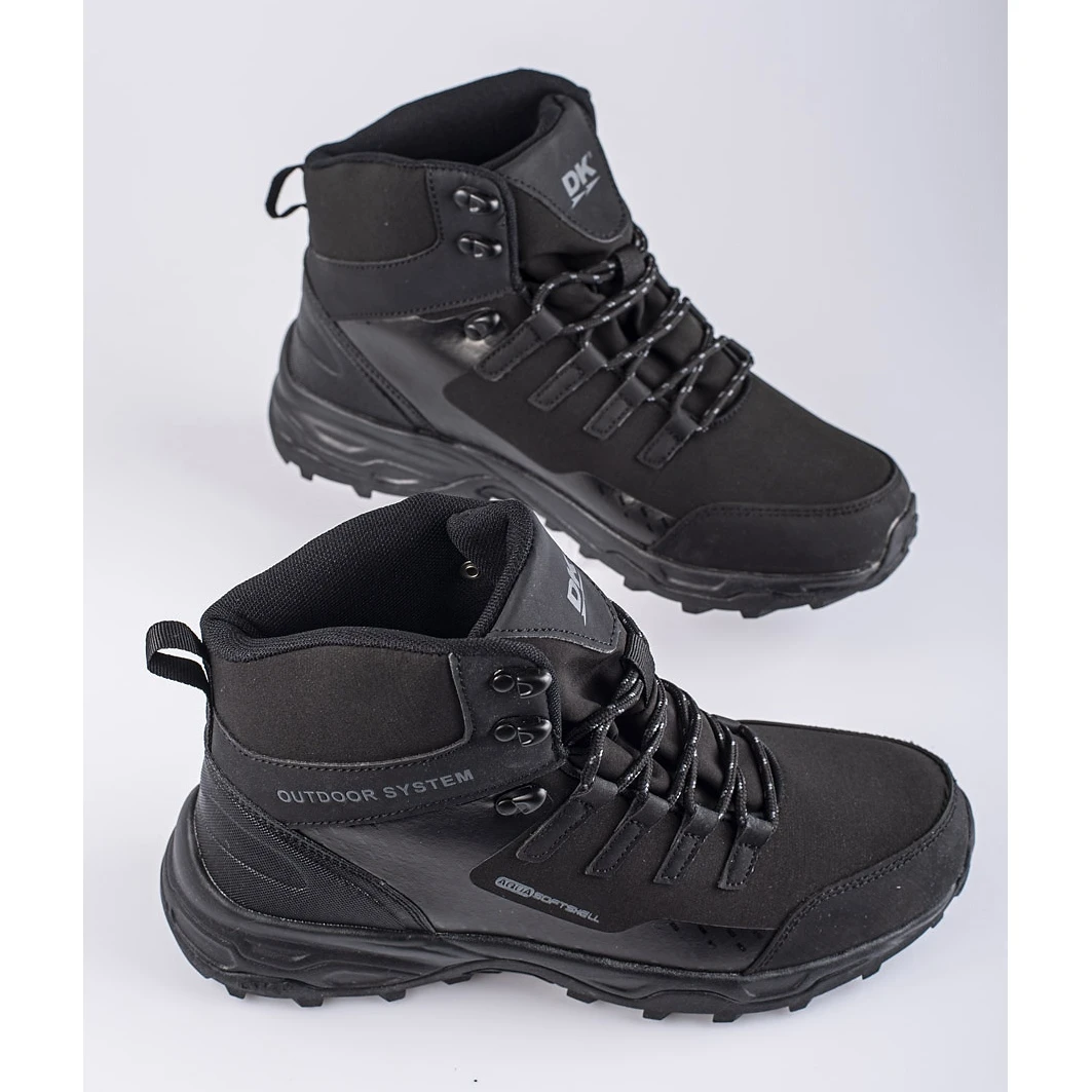 Chaussures De Trekking Pour Hommes High DK Outdoor Le Noir