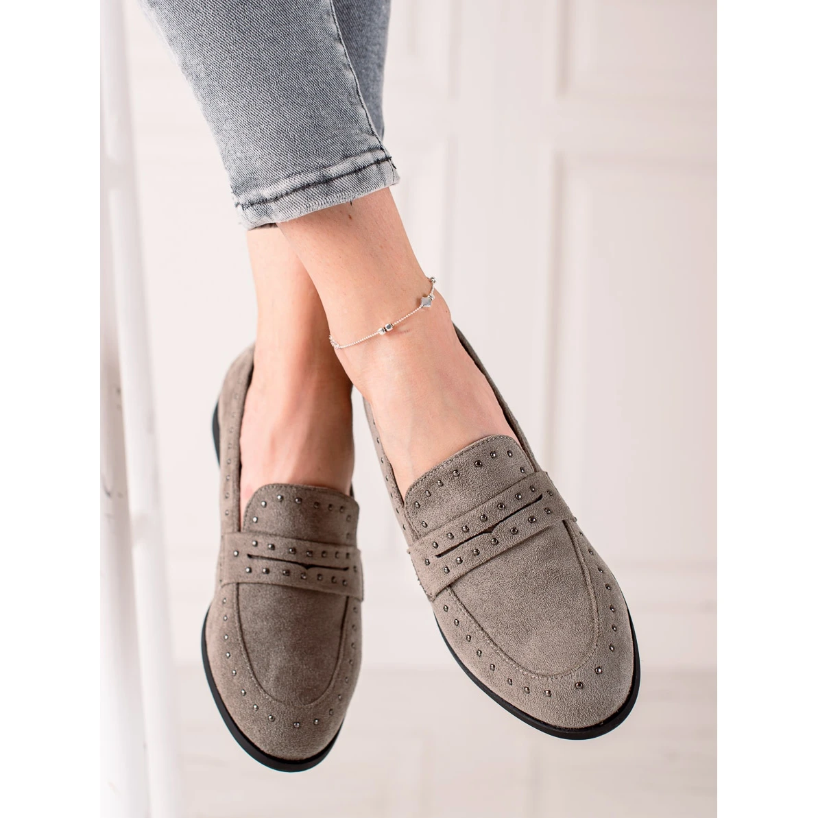 Chaussures élégantes La.Fi Argent Gris – Image 3