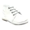 Chaussures En Cuir, Nouées Hugotti Argent