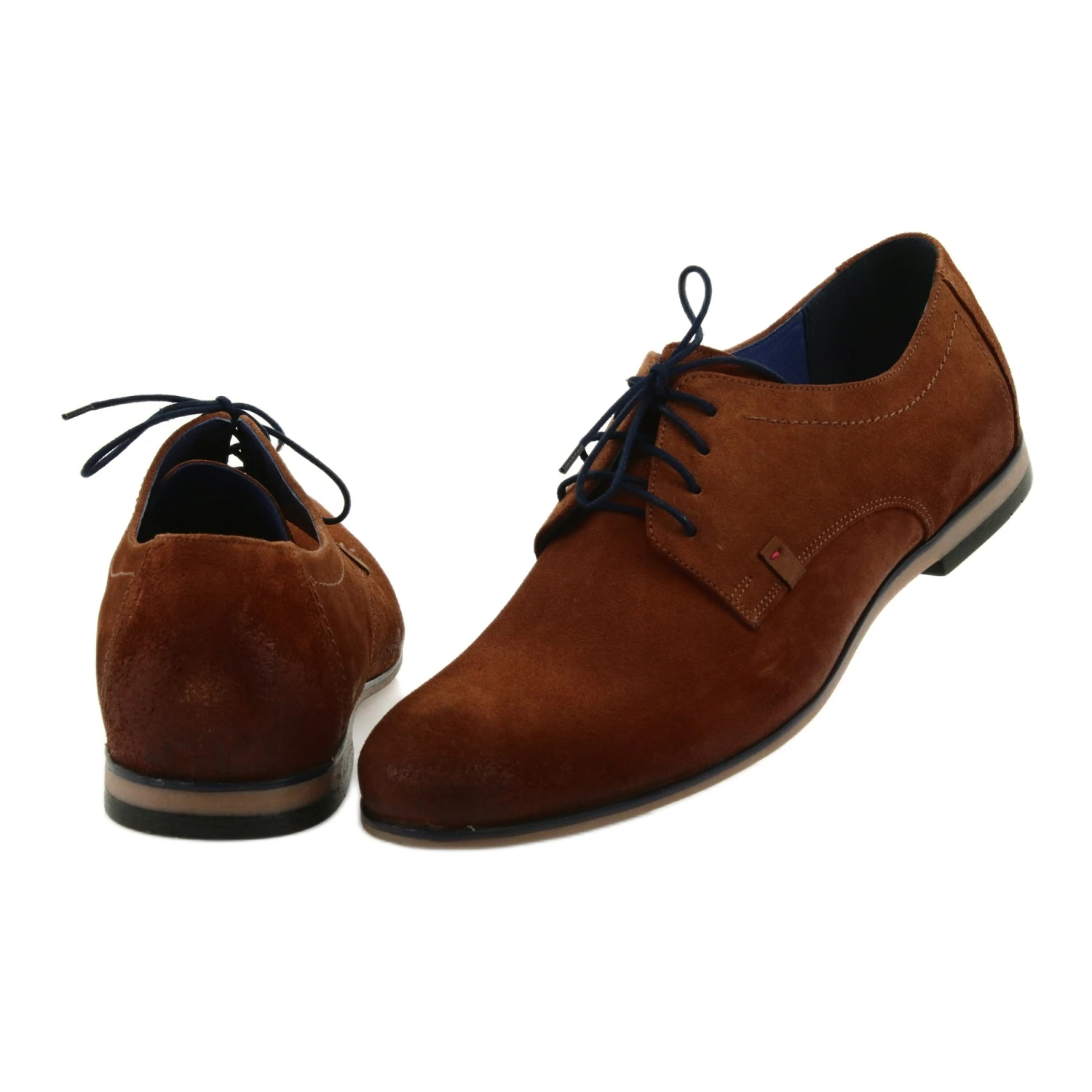 Chaussures En Daim Homme Nikopol 1709 Daim Camel Beige – Image 4